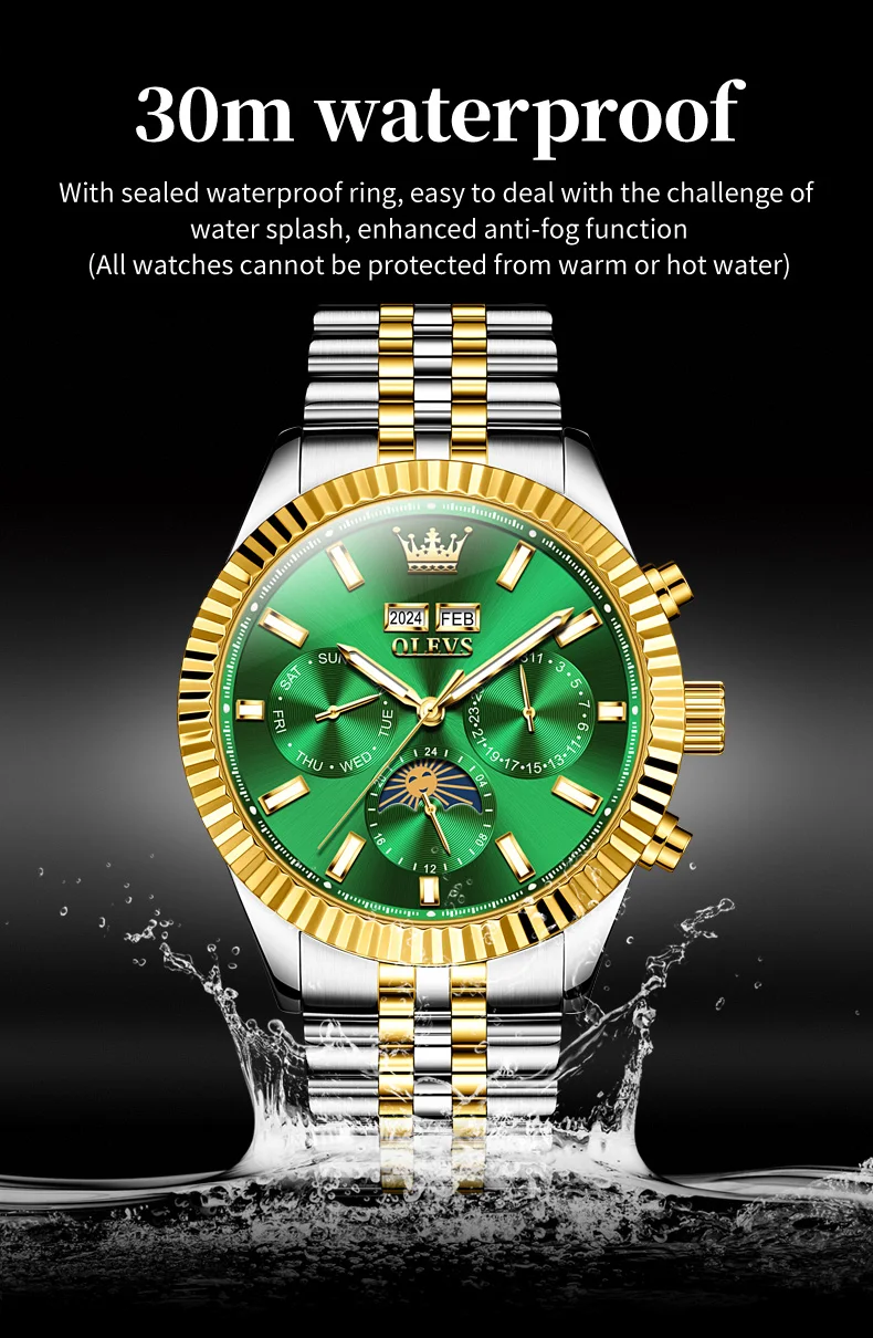 Olevs Men's Watch 6688