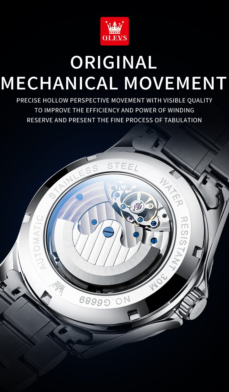 Olevs Men's Watch 6689