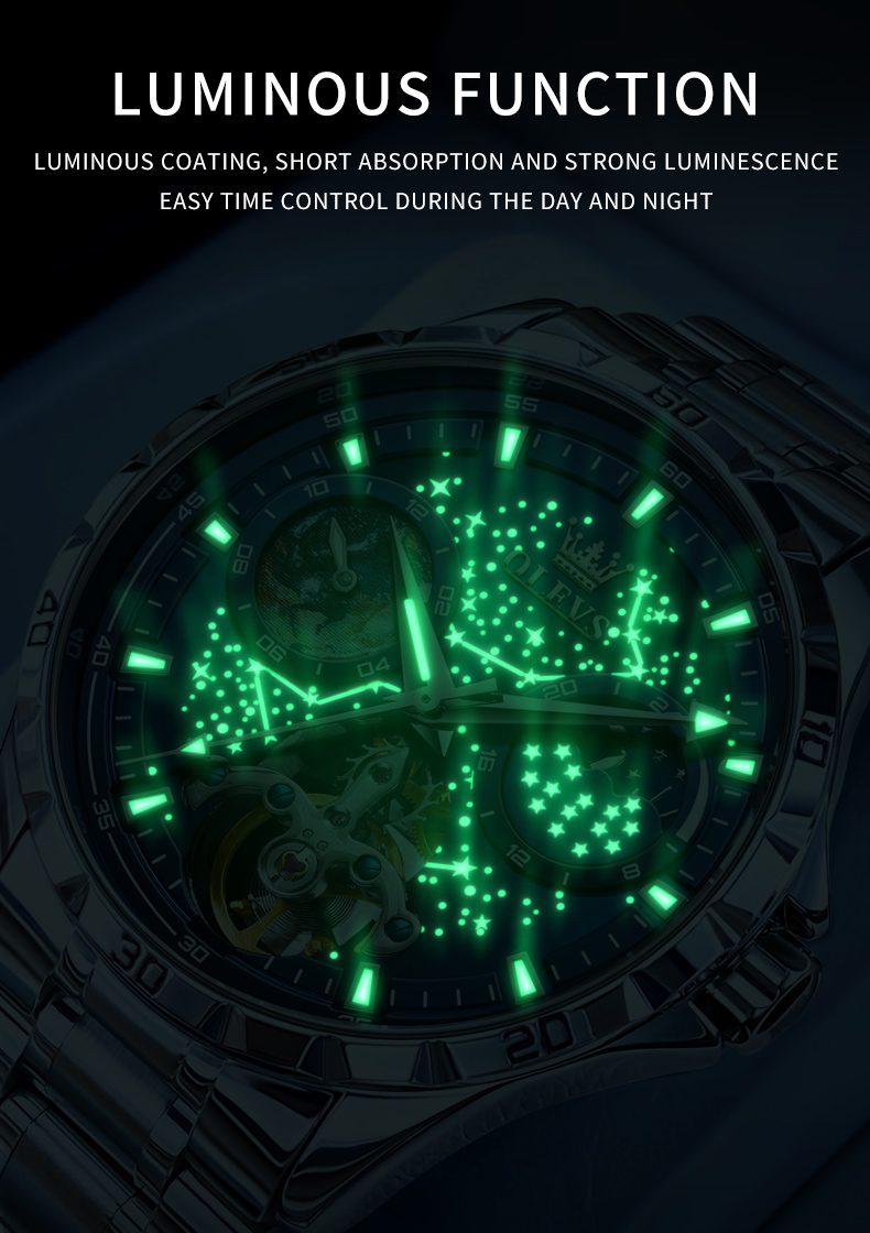 Olevs Men's Watch 6689