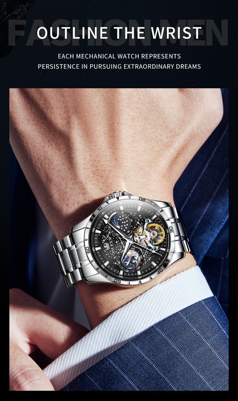 Olevs Men's Watch 6689