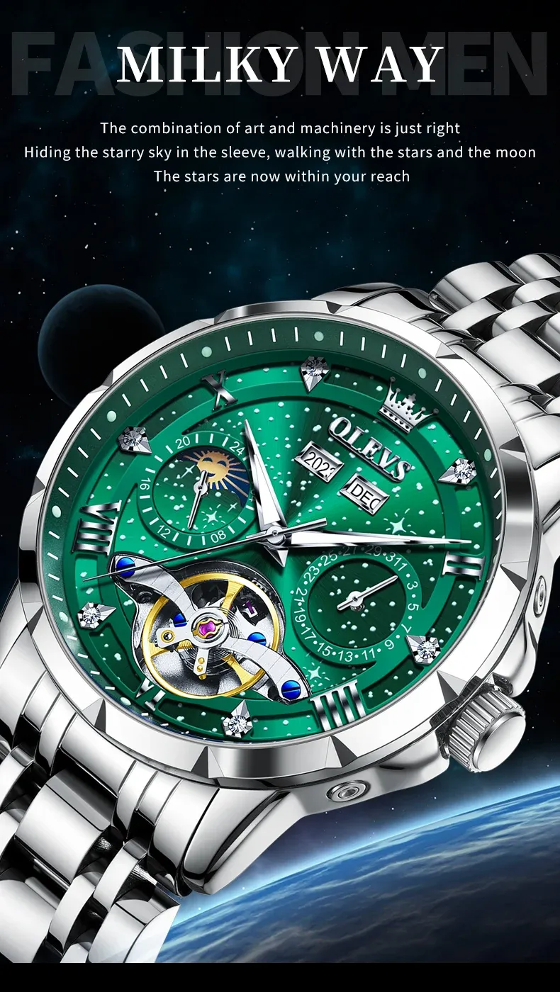 Olevs Men's Watch 6690