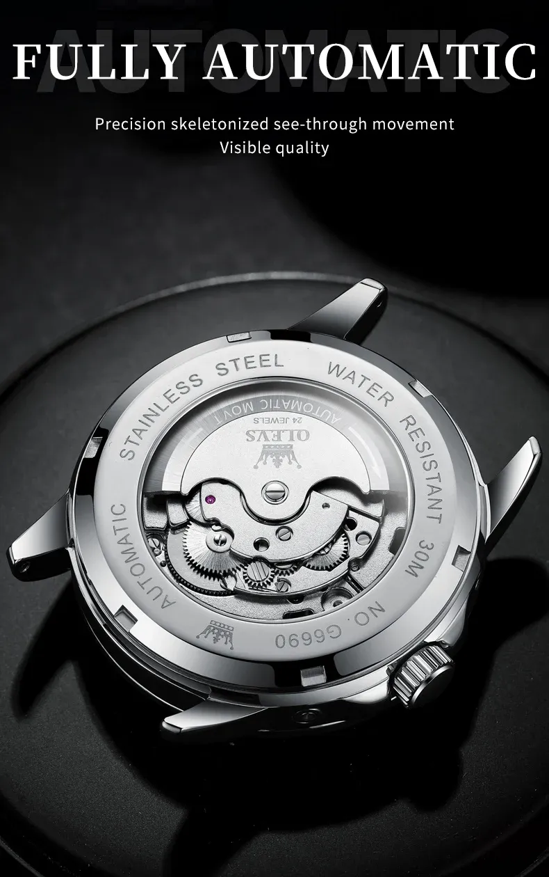 Olevs Men's Watch 6690