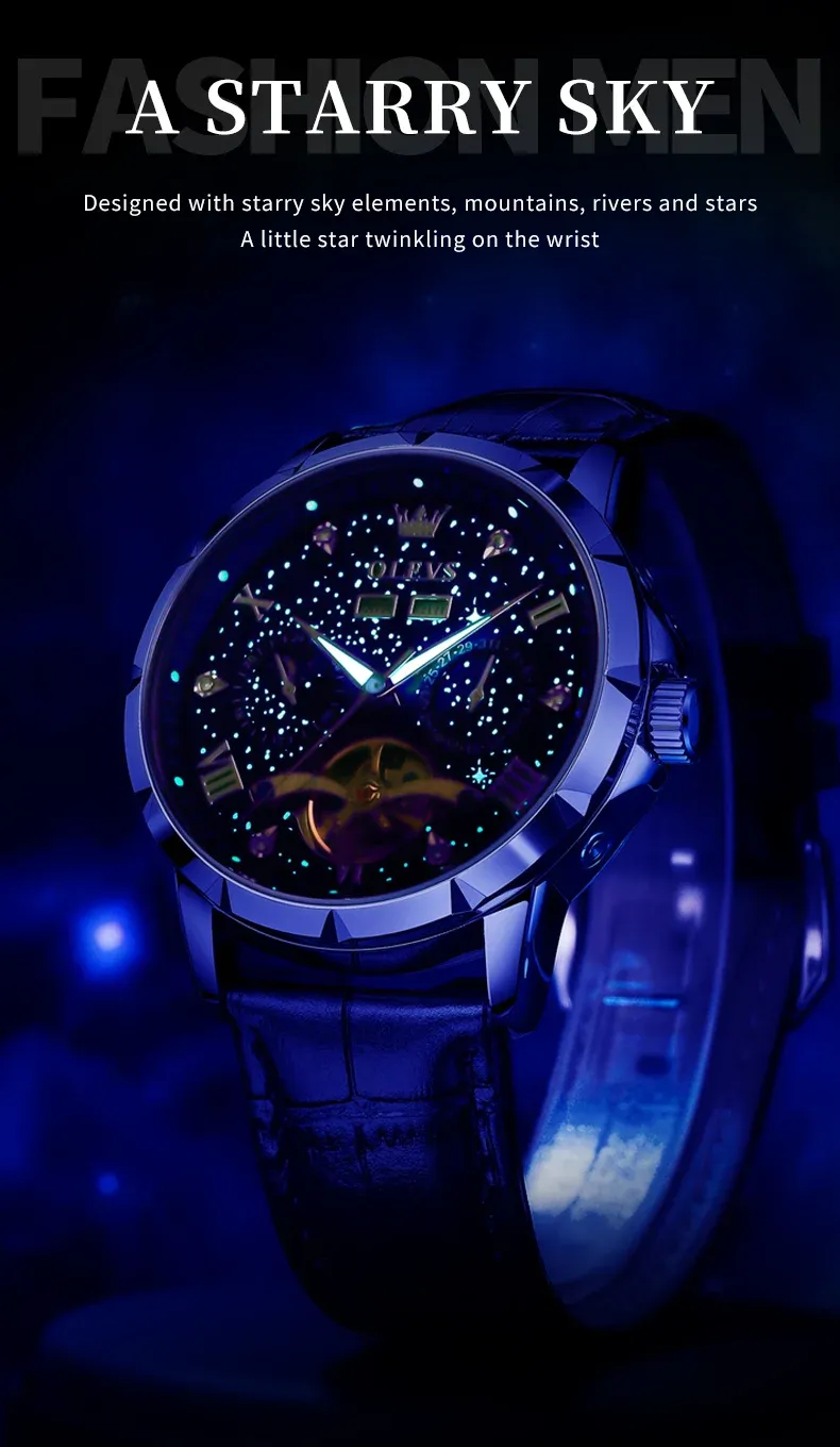 Olevs Men's Watch 6690