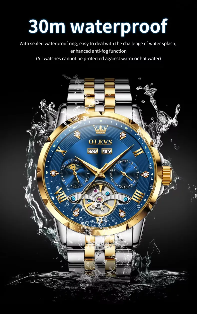 Olevs Men's Watch 6691