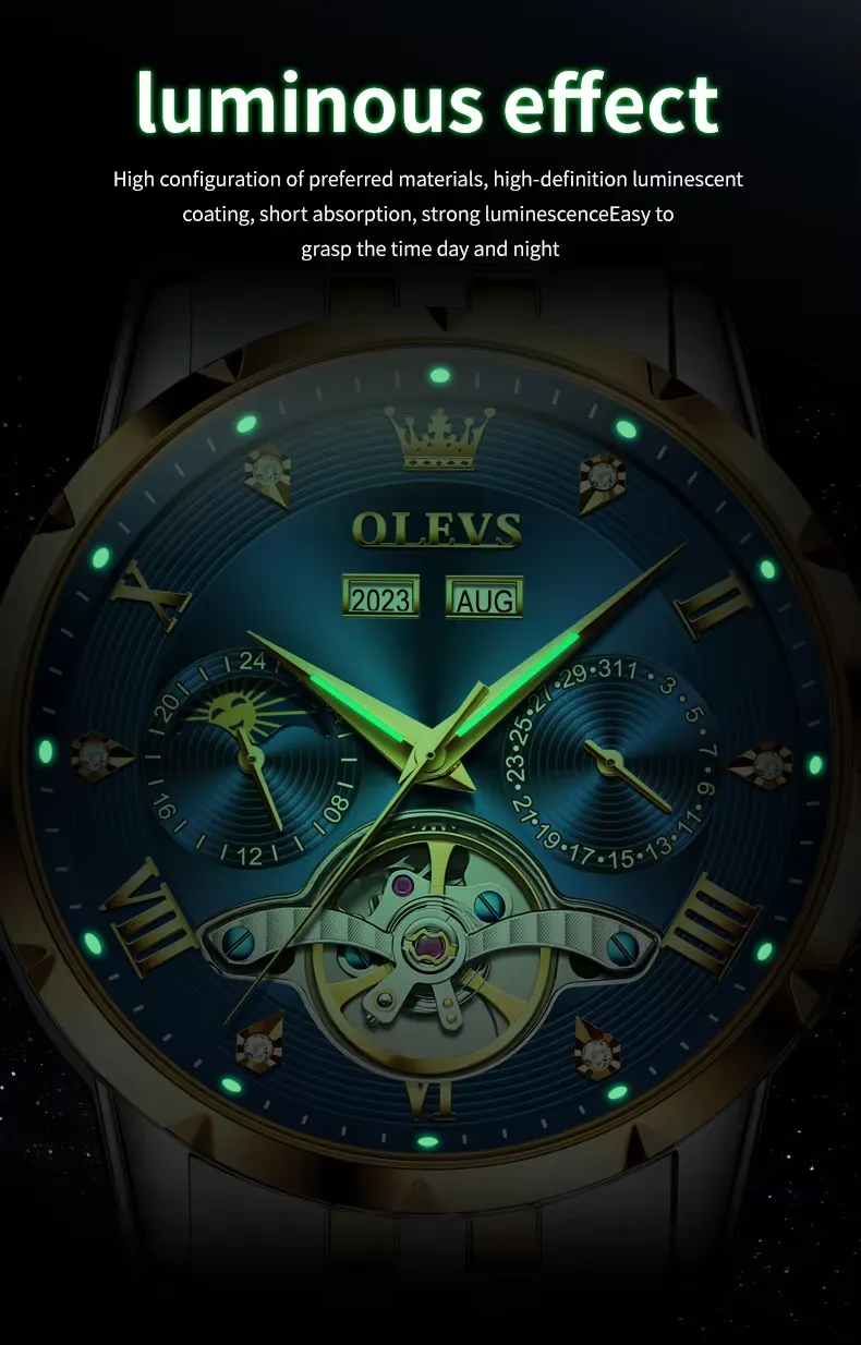Olevs Men's Watch 6691