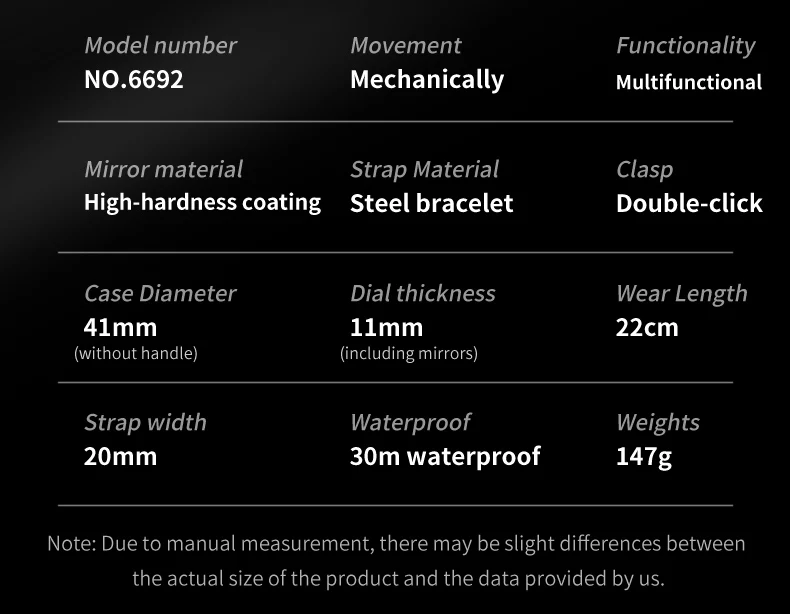 Olevs Men's Watch 6692