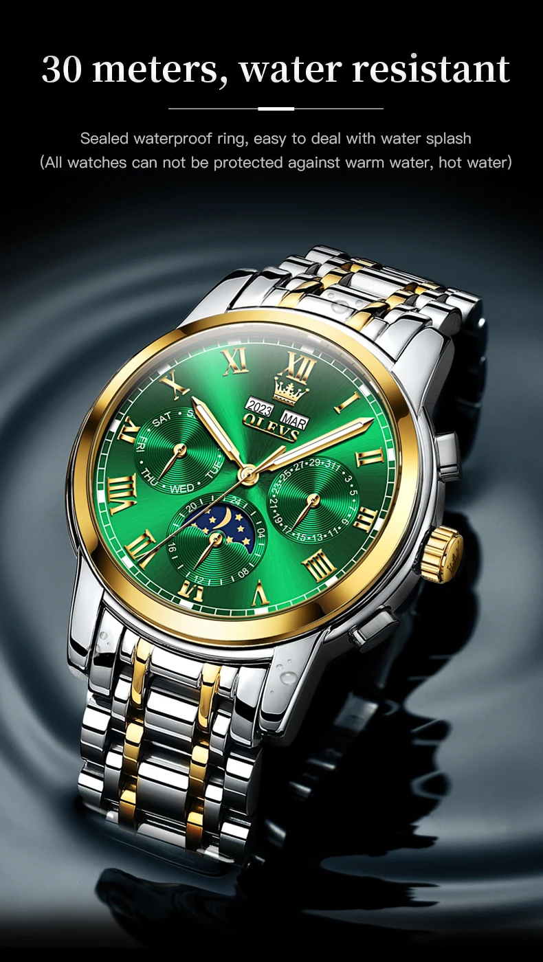 Olevs Men's Watch 6692