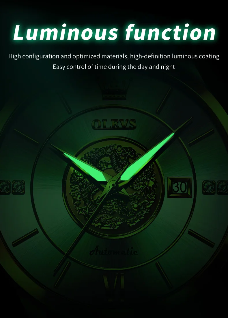 Olevs Men's Watch 6693