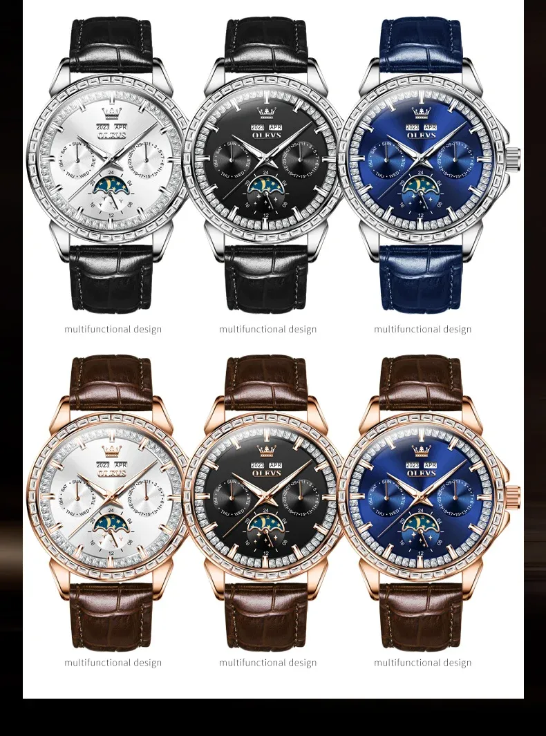 Olevs Men's Watch 6695