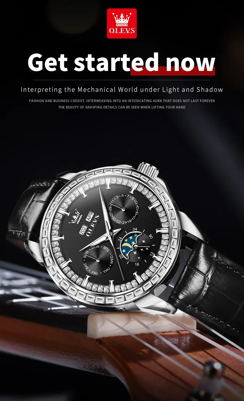 Olevs Men's Watch 6695