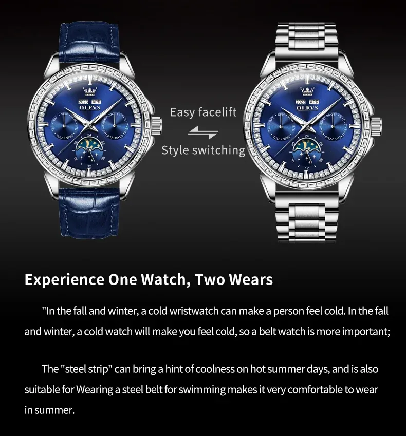 Olevs Men's Watch 6695