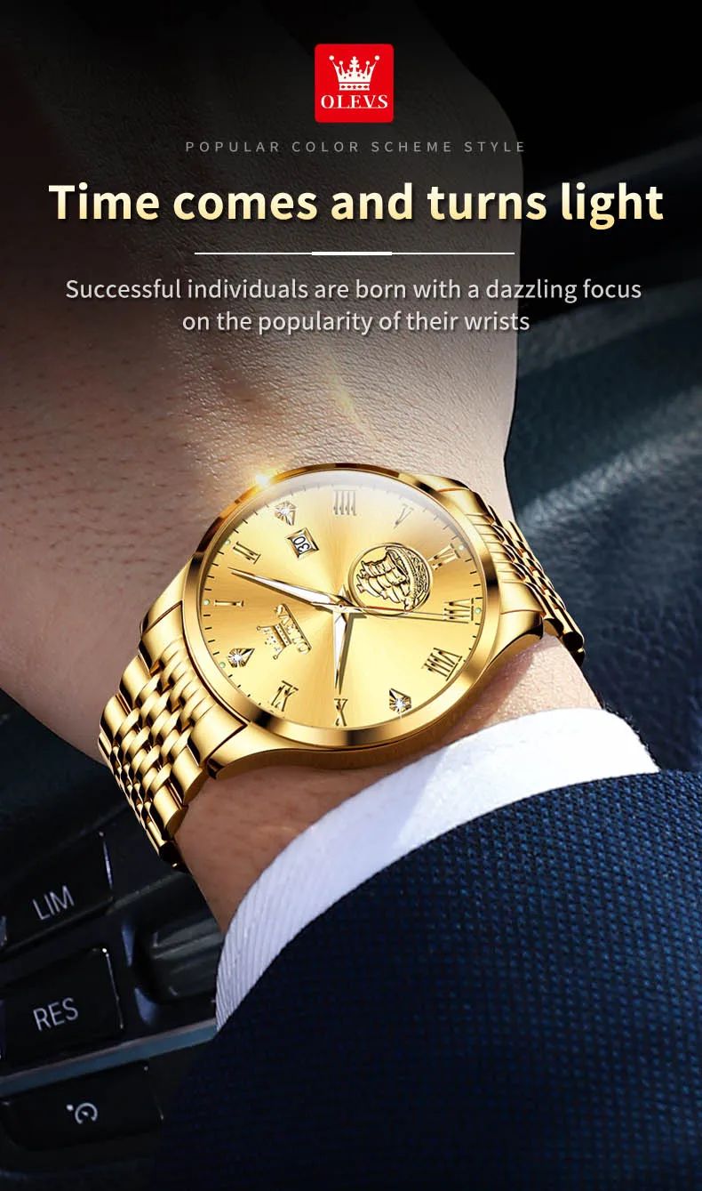 Olevs Men's Watch 6696