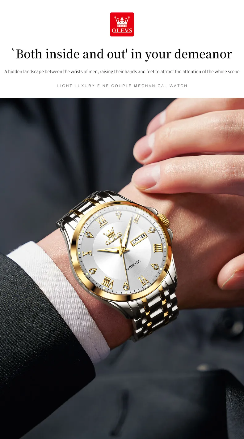 Olevs Men's Watch 6702