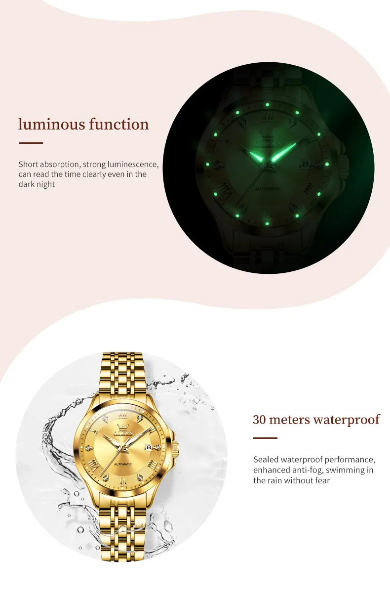 Olevs Men's Watch 6702