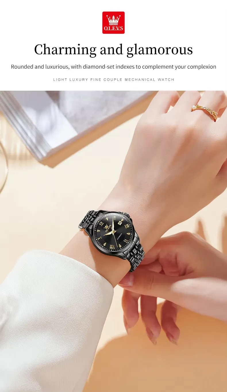 OLEVS Couple Watch 6702