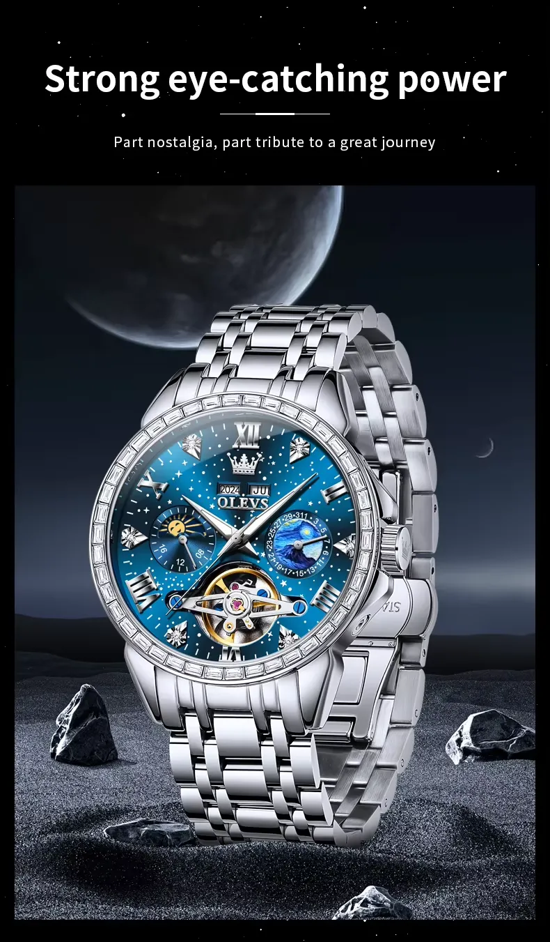 Olevs Men's Watch 6712