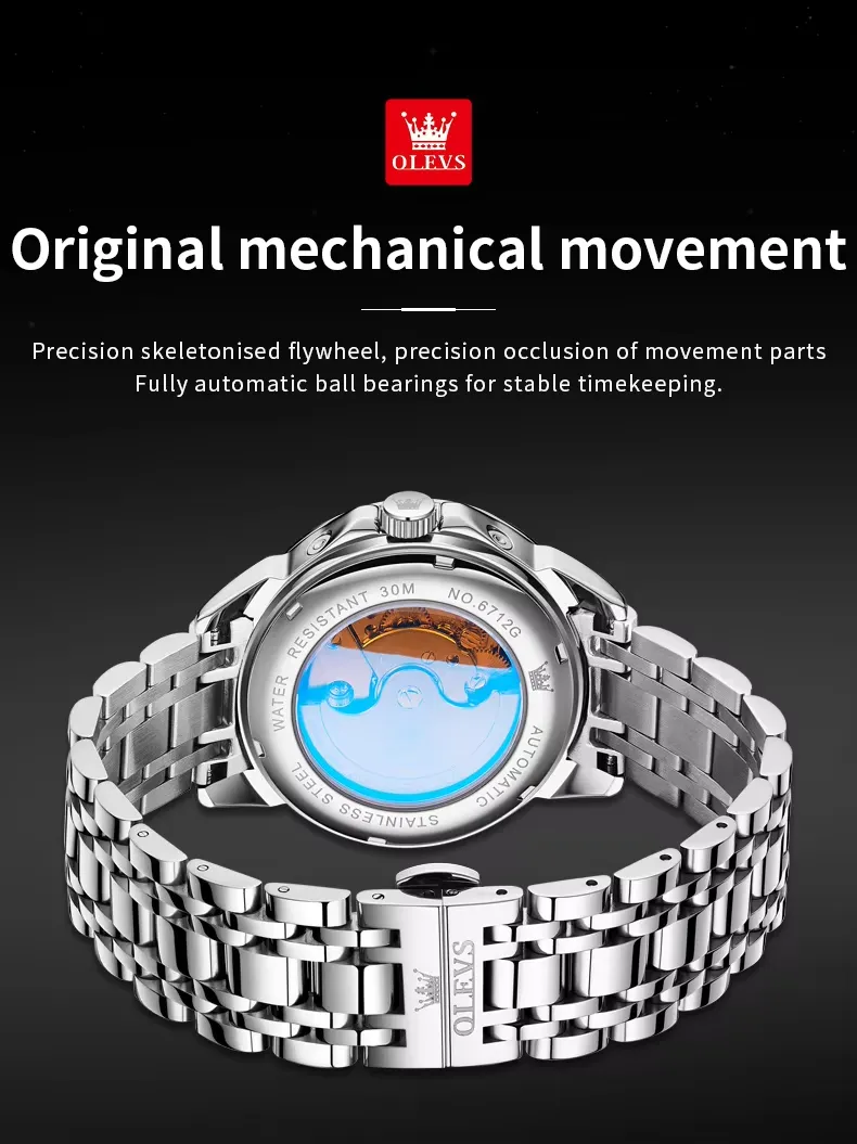 Olevs Men's Watch 6712