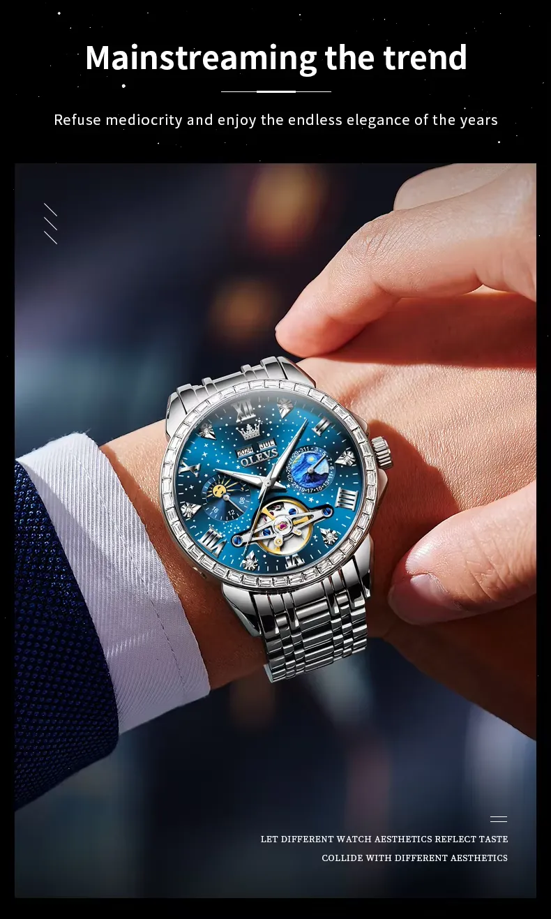 Olevs Men's Watch 6712