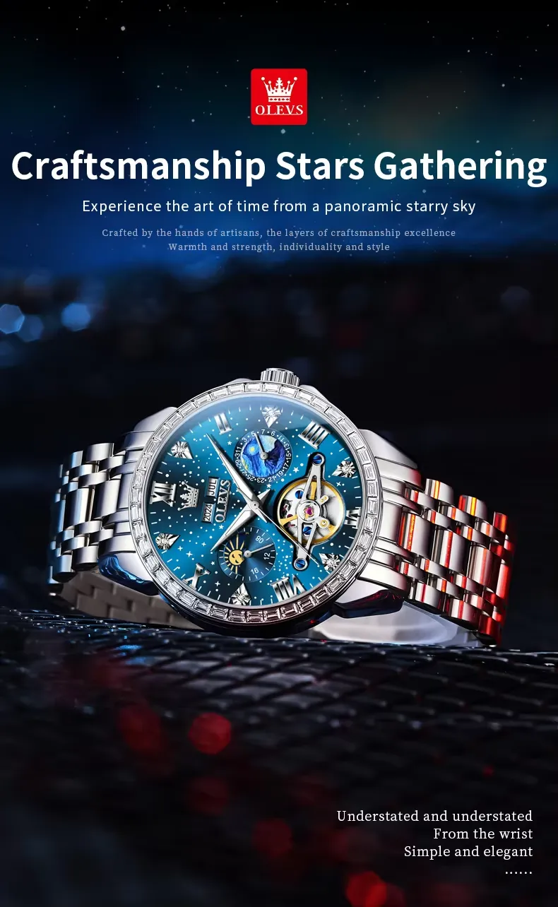 Olevs Men's Watch 6712
