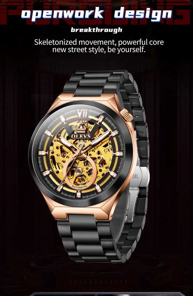 Olevs Men's Watch 6722