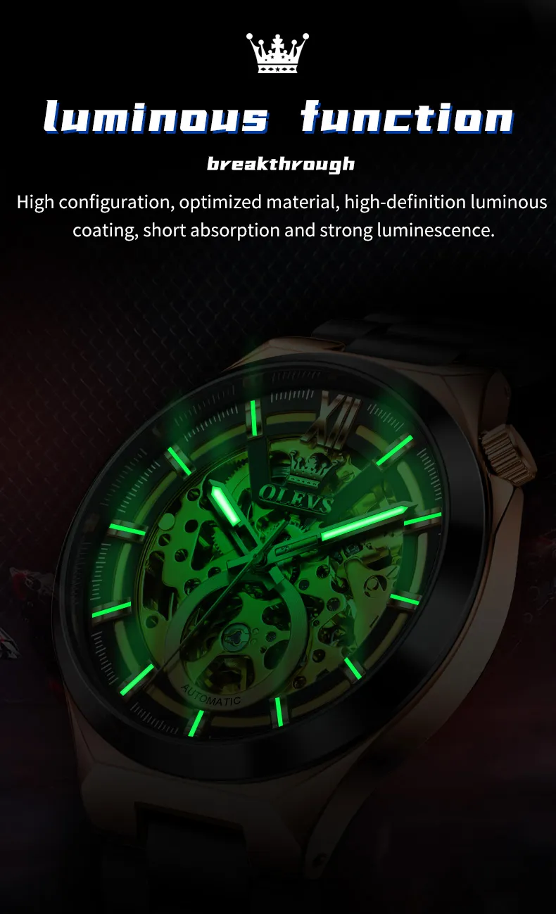 Olevs Men's Watch 6722