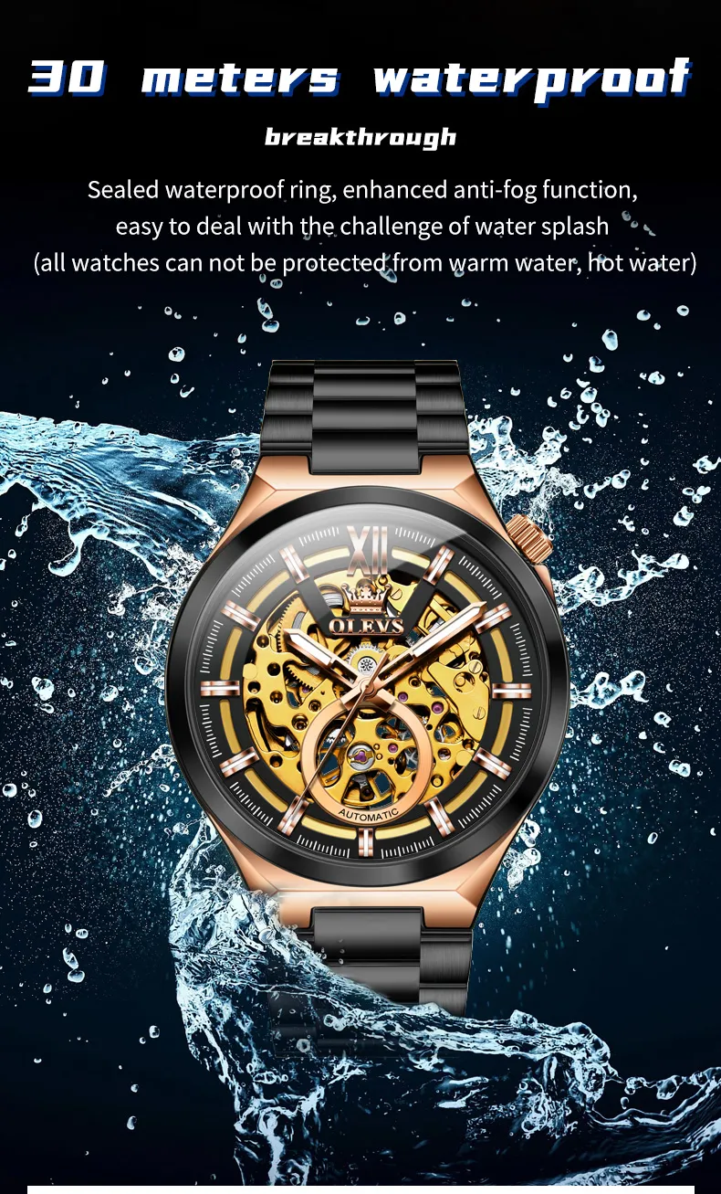 Olevs Men's Watch 6722