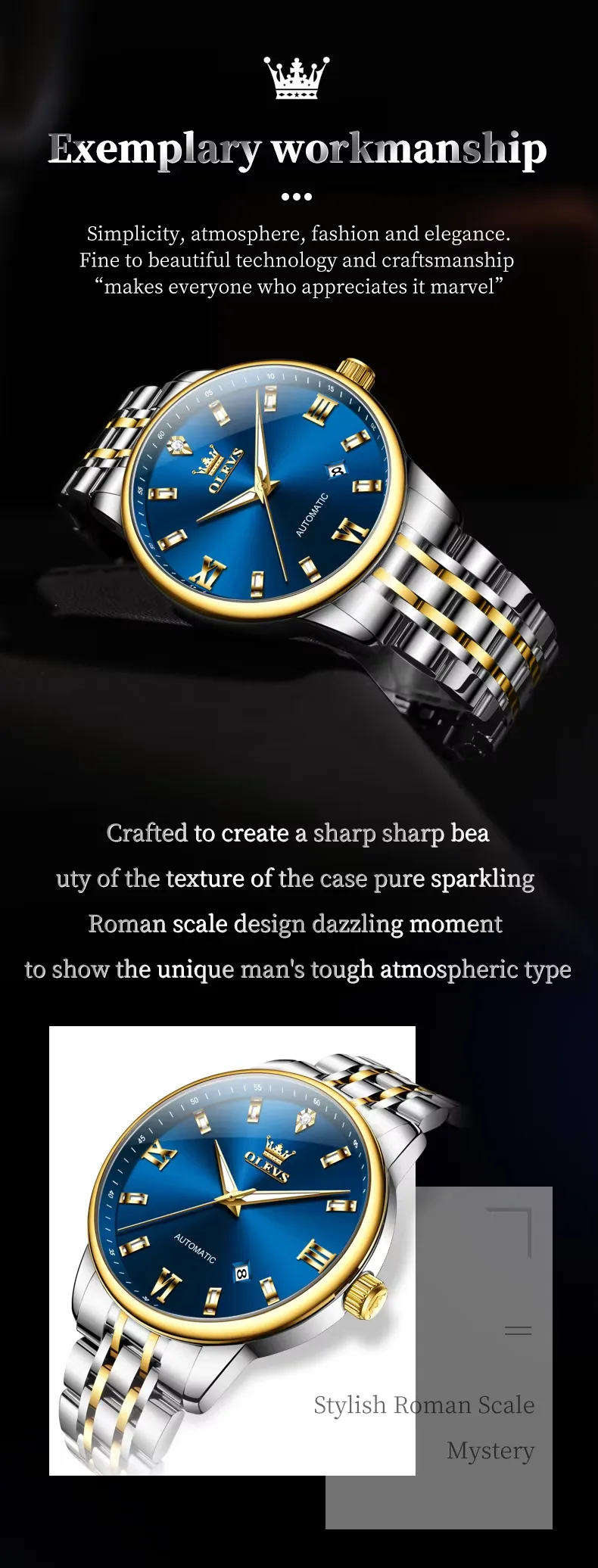 OLEVS Men's Watch 6723