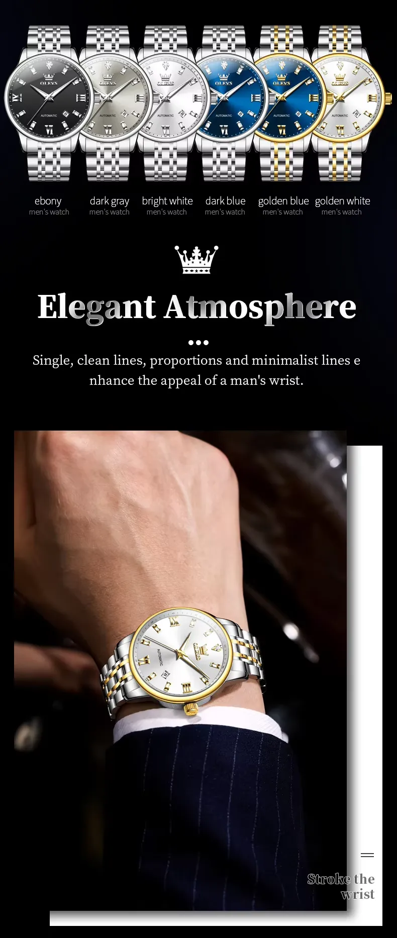 OLEVS Men's Watch 6723