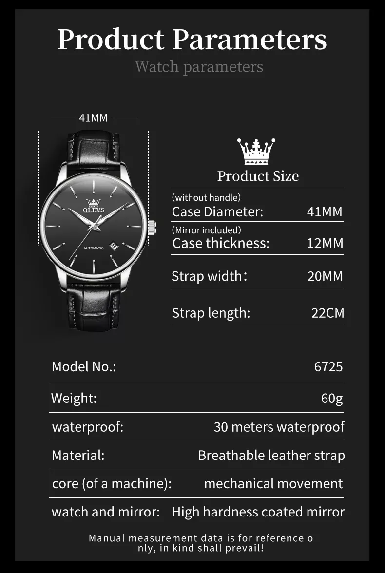 OLEVS Men's Watch 6725