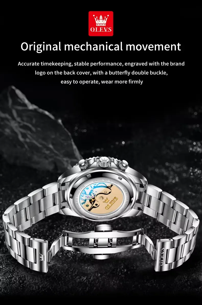 Olevs Men's Watch 6729