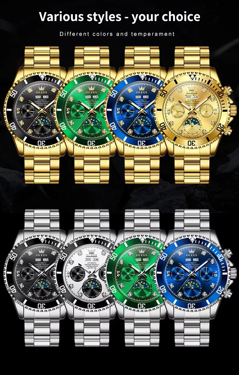 Olevs Men's Watch 6729
