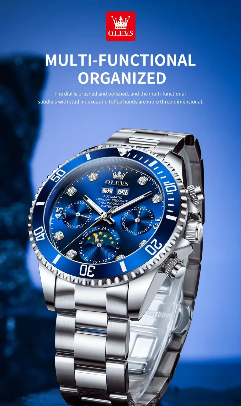 Olevs Men's Watch 6729