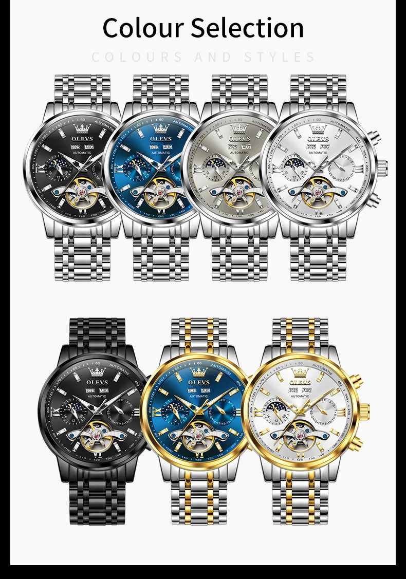 Olevs Men's Watch 6740