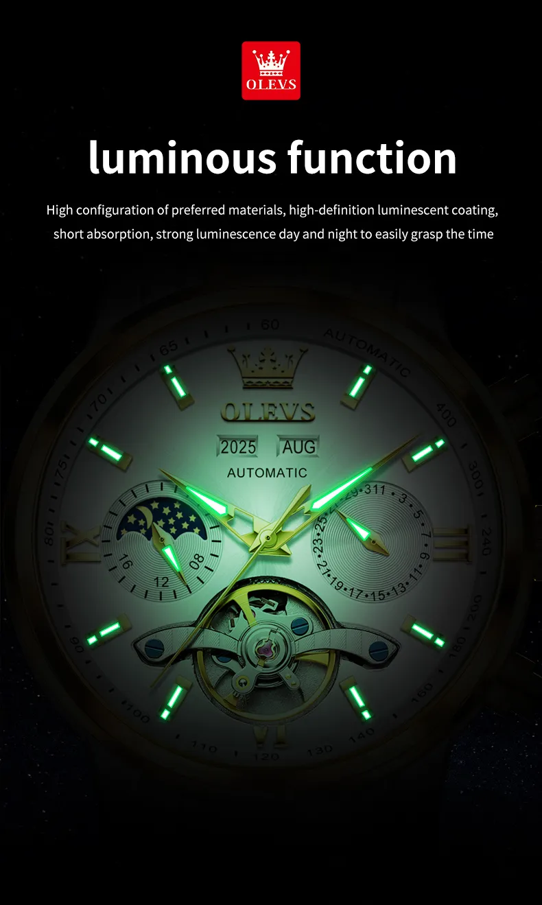 Olevs Men's Watch 6740
