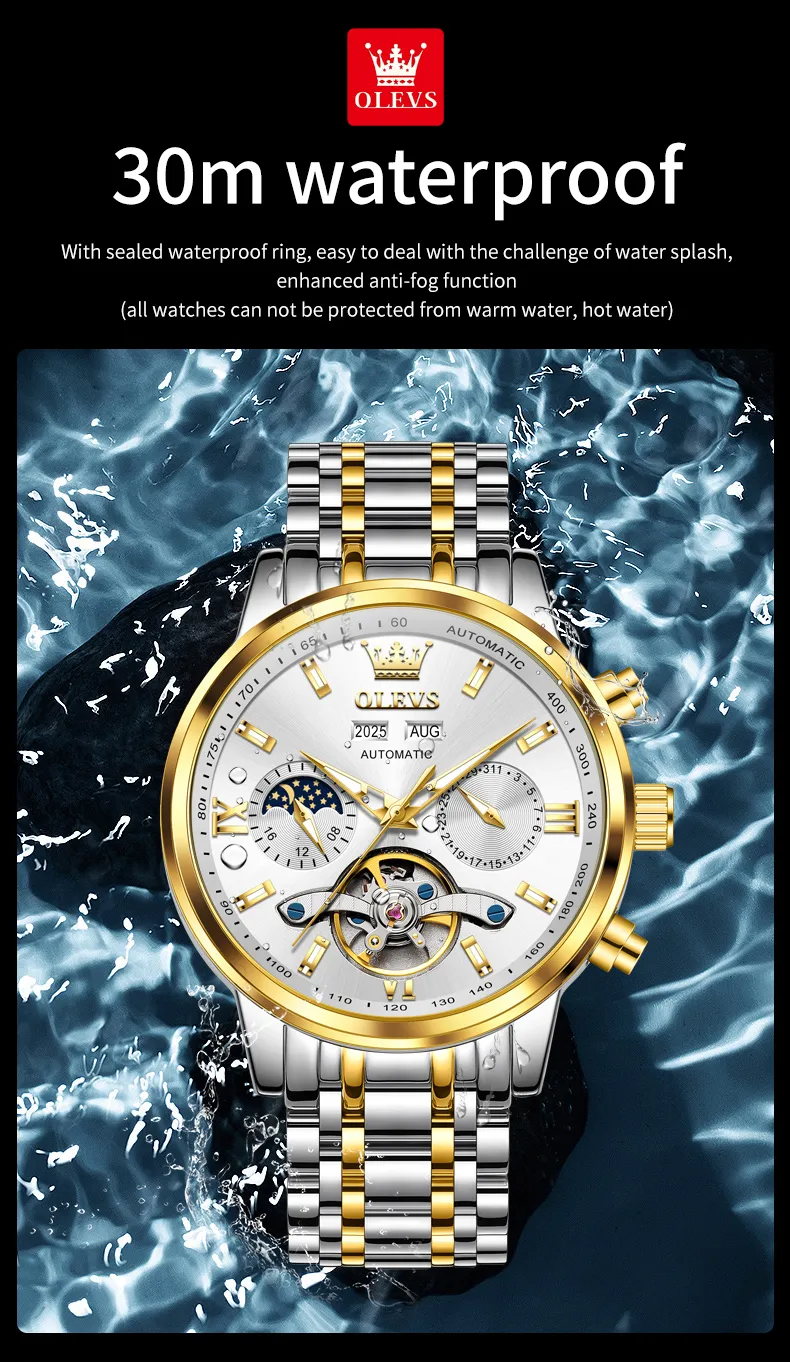 Olevs Men's Watch 6740