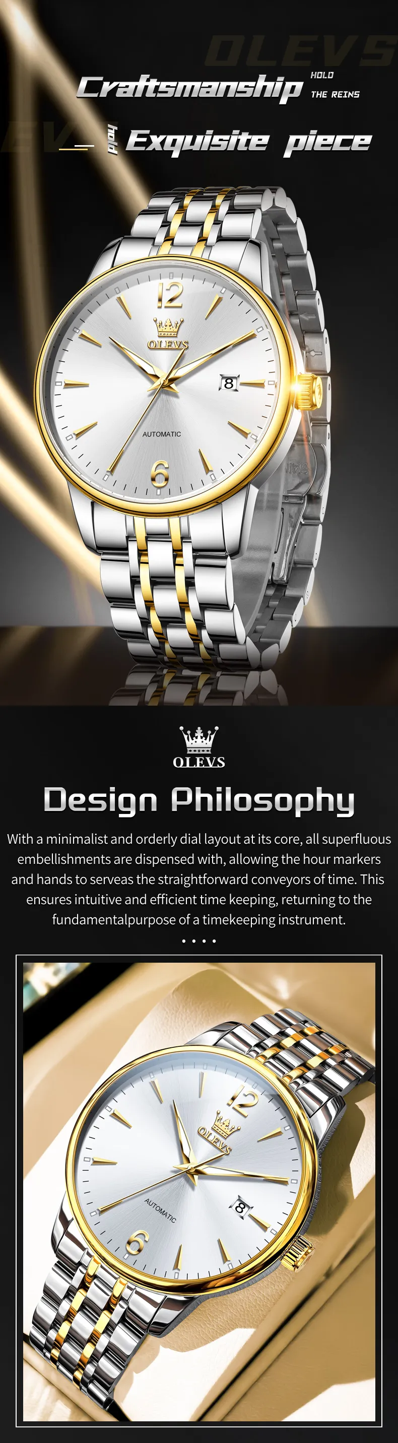 Olevs Men's Watch 6741