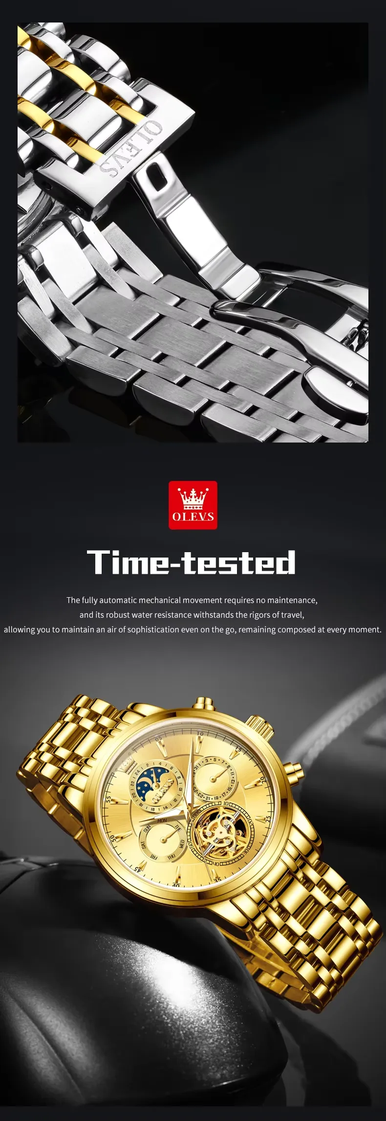 Olevs Men's Watch 6746