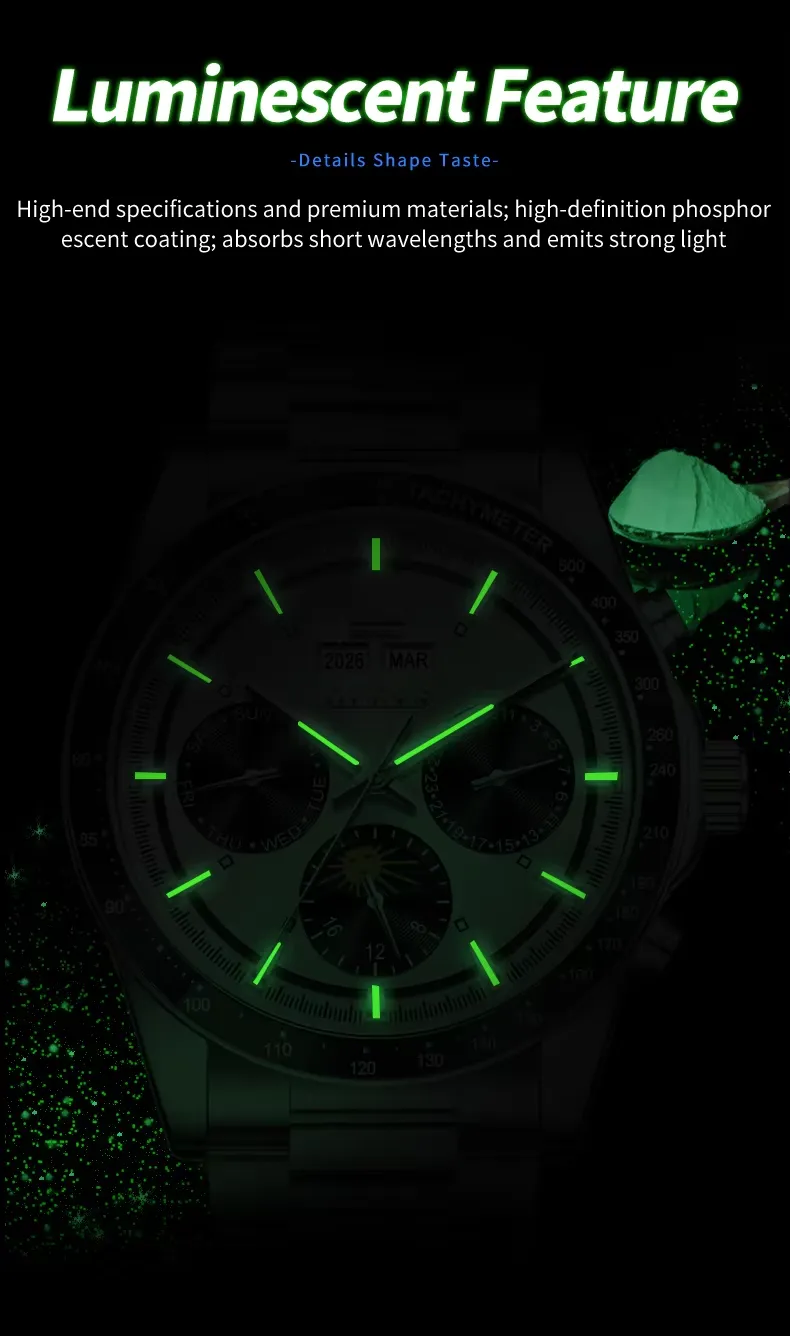 Olevs Men's Watch 6756