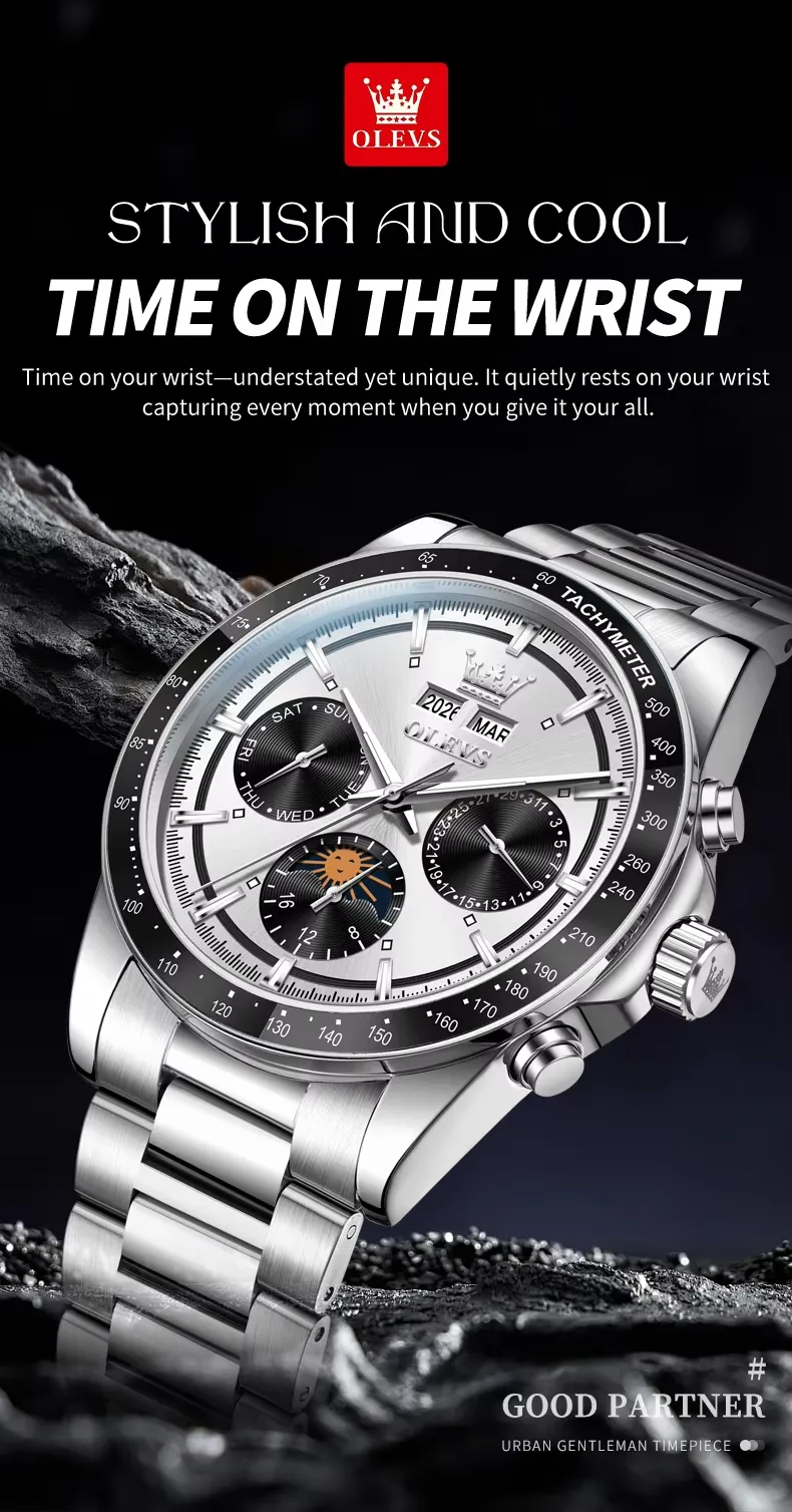 Olevs Men's Watch 6756