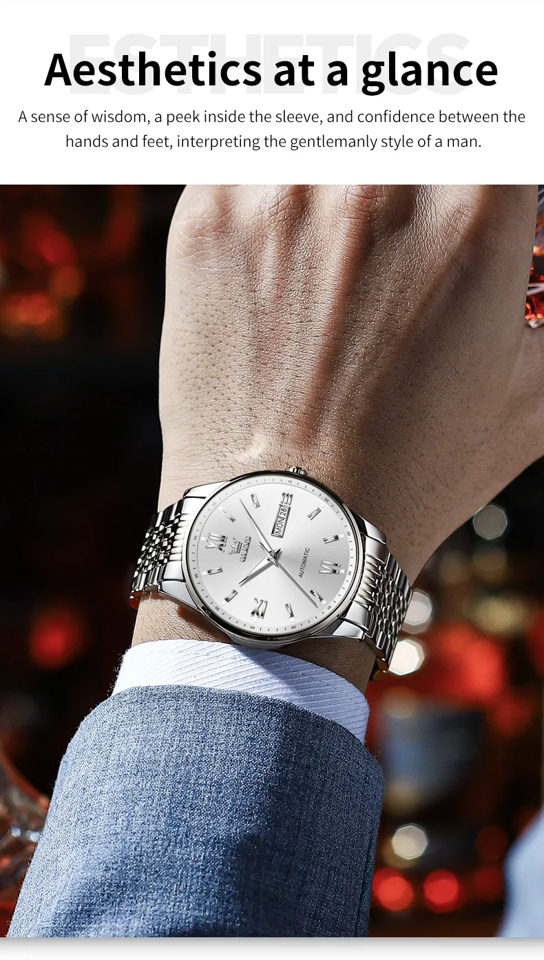 Olevs Men's Watch 6777