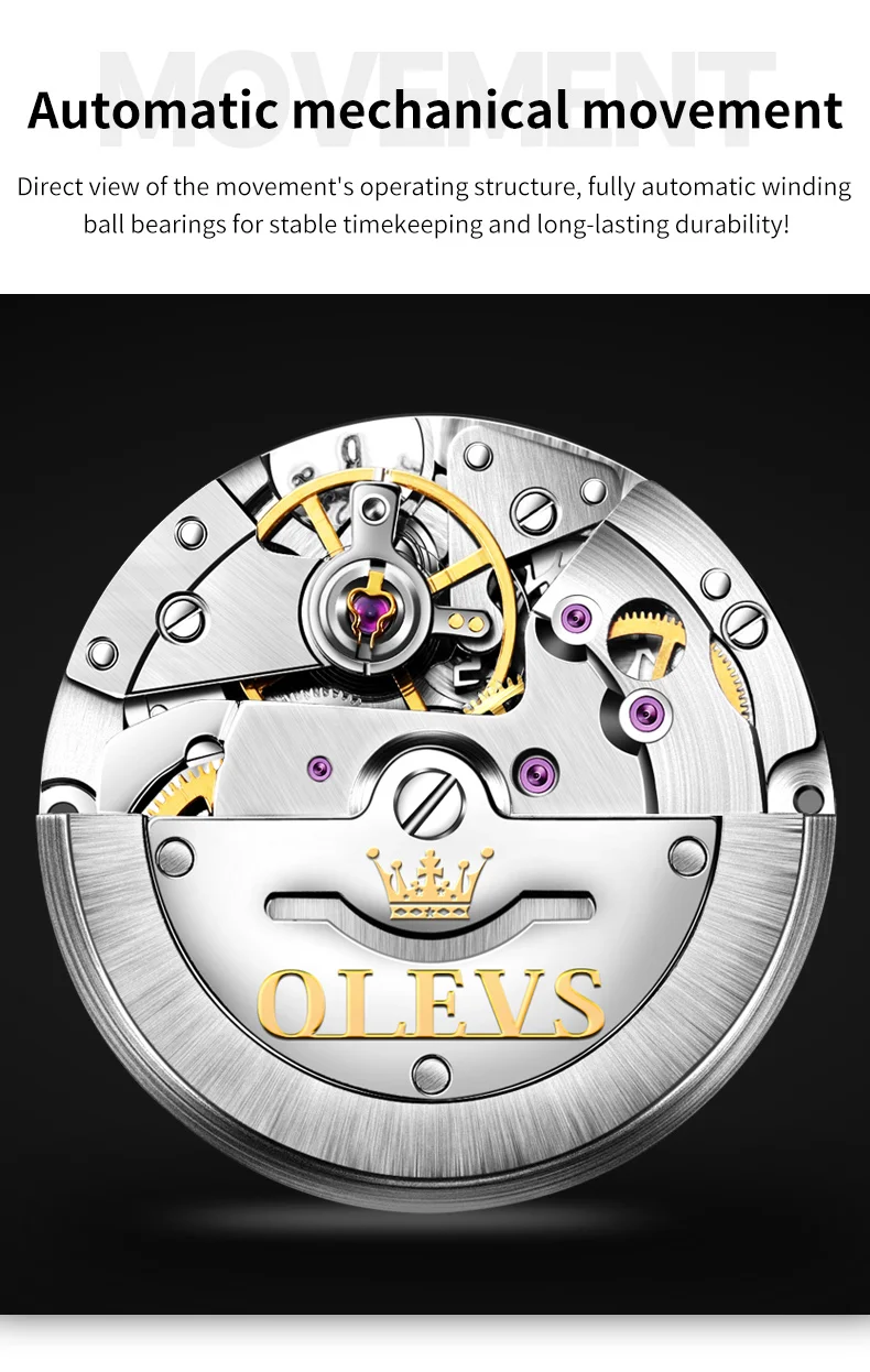 Olevs Men's Watch 6777