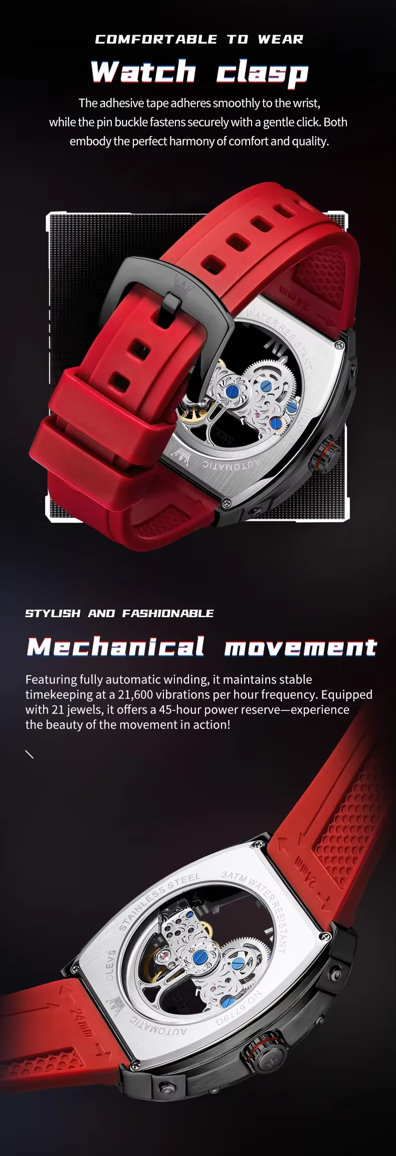 Olevs Men's Watch 6779