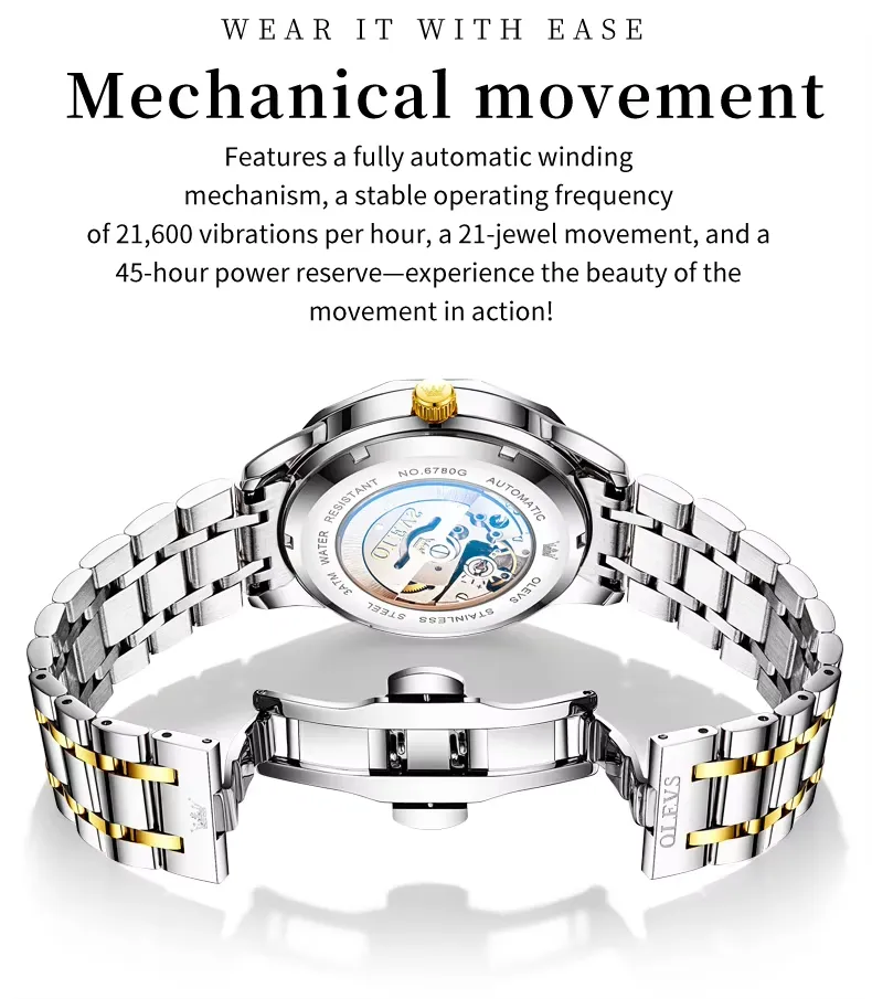 Olevs Men's Watch 6780