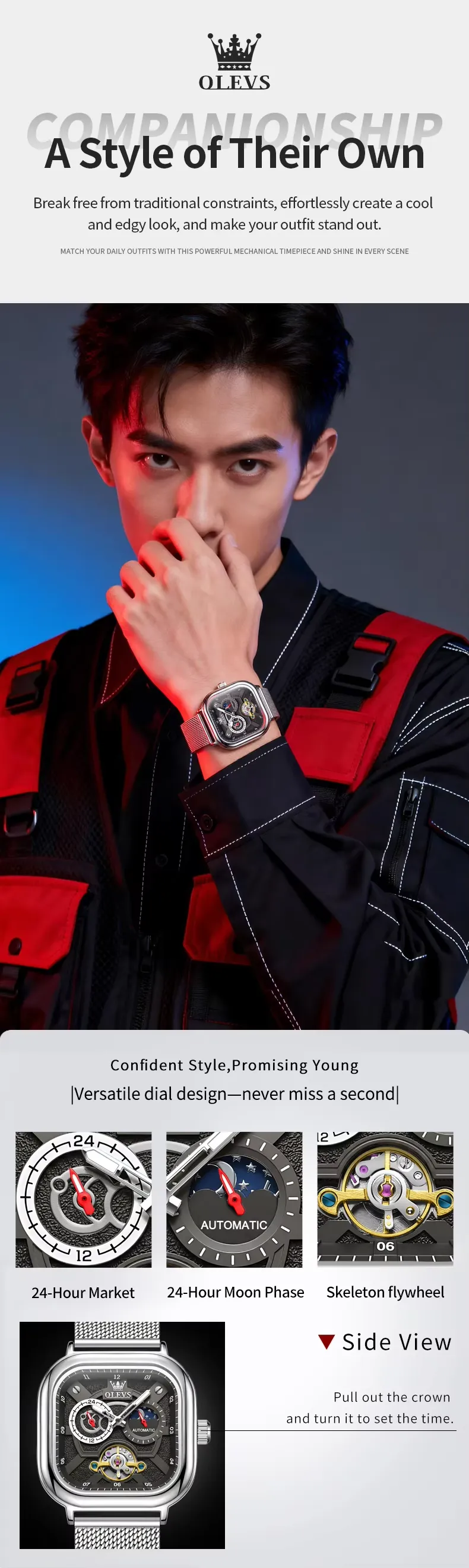 OLEVS Men's Watch 6782