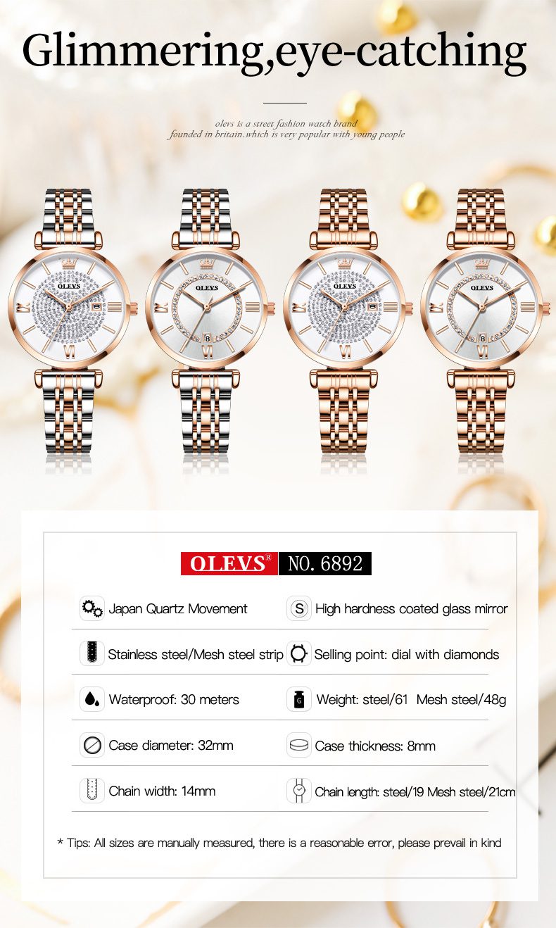 Olevs Women's Watch 6892