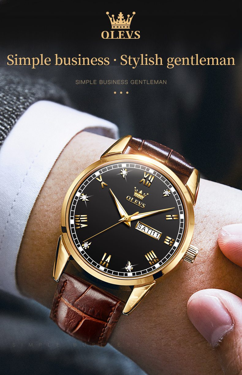 Olevs Men's Watch 6896