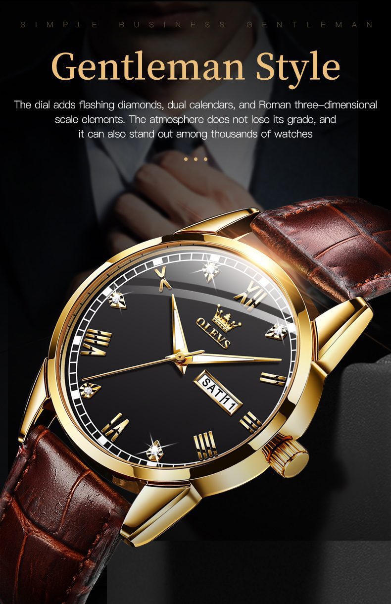 Olevs Men's Watch 6896