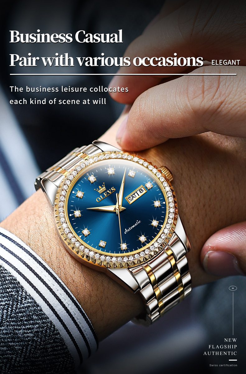 Olevs Men's Watch 7003