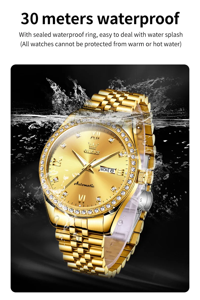 Olevs Men's Watch 7012