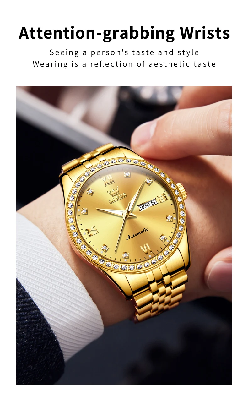 Olevs Men's Watch 7012